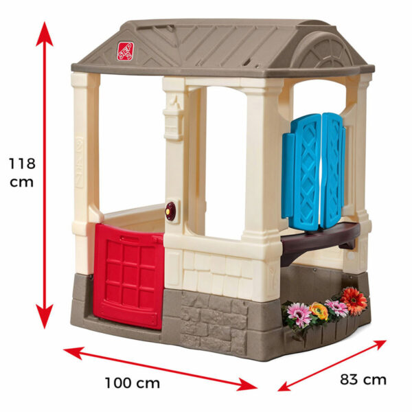 Children's play house Step 2 Courtyard Cottage 118 x 100 x 83 cm - Image 2