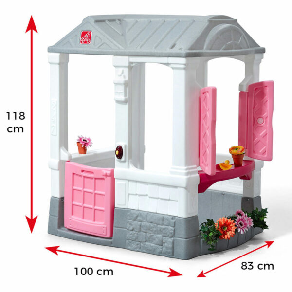 Children's play house Step 2 Courtyard Cottage 118 x 100 x 83 cm - Image 2