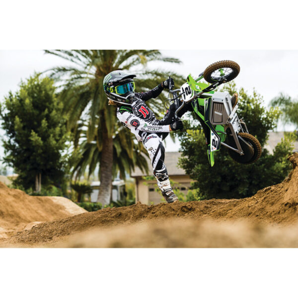 Children's Electric Scooter Razor Dirt Rocket SX350 McGrath White Black Green Grey - Image 8