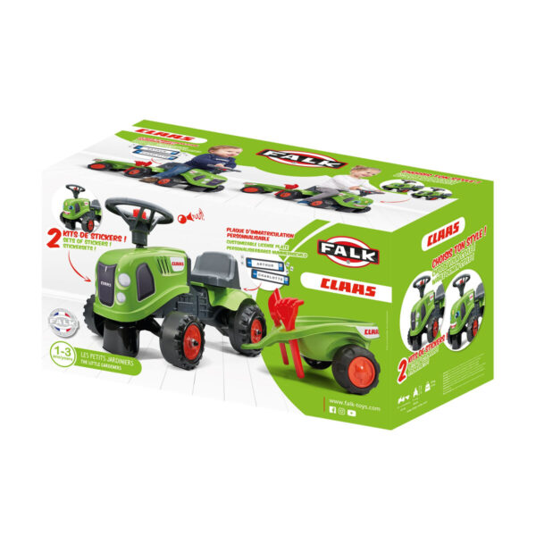 Tricycle Falk Claas 212C Tractor - Image 3