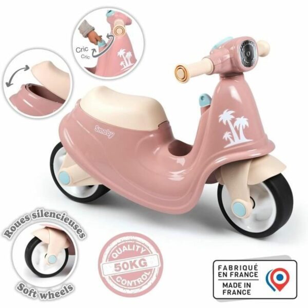 Tricycle Smoby scooter Pink - Image 2