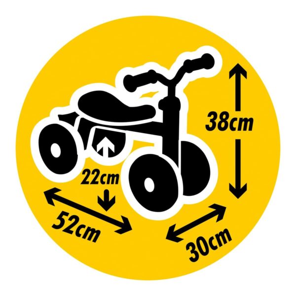 Tricycle Smoby Mickey Bearer Rookie - Image 3