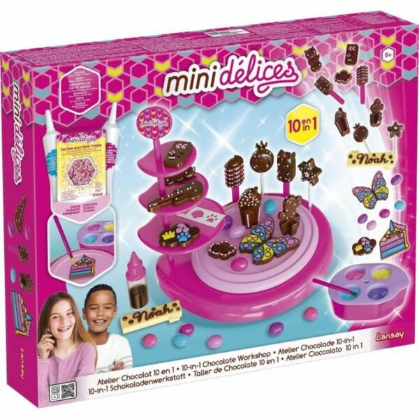 Craft Game Lansay Mini Délices - 10 In 1 Chocolate Workshop  Bakery - Image 2