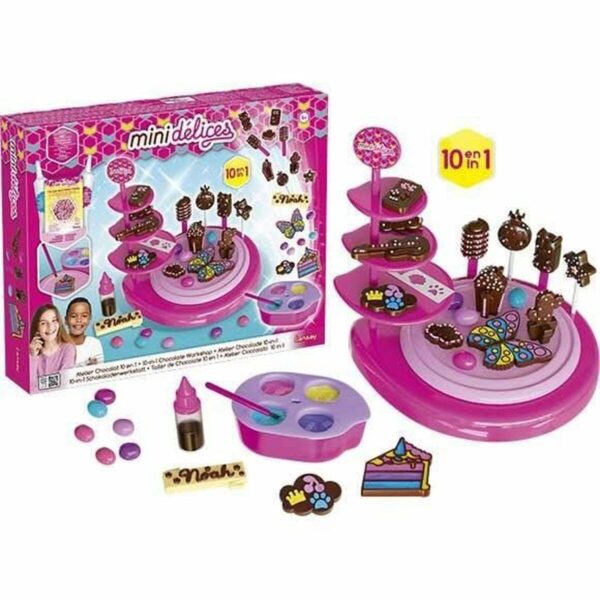 Craft Game Lansay Mini Délices - 10 In 1 Chocolate Workshop  Bakery - Image 6