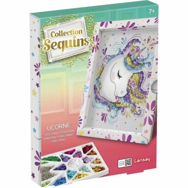 Craft Game Lansay illustration with sequins - Image 4