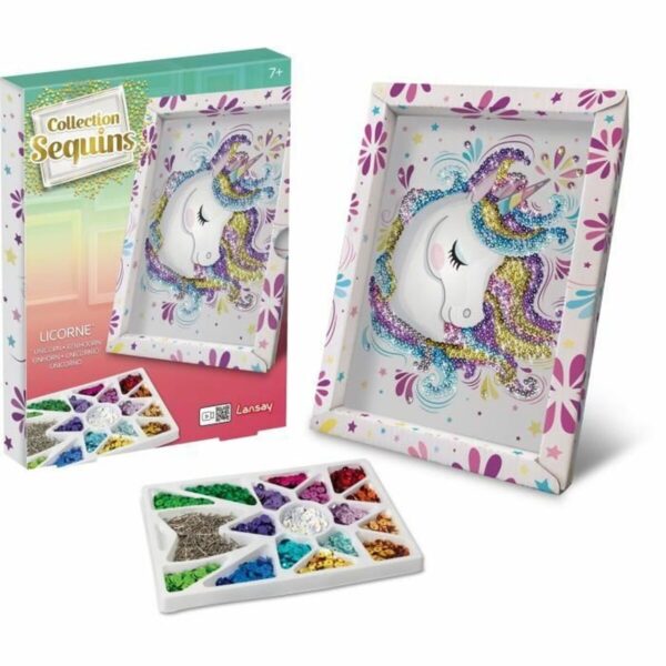 Craft Game Lansay illustration with sequins - Image 5