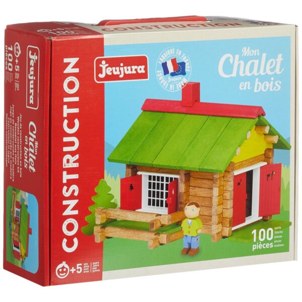 Action Figures Jeujura My Wooden Chalet  100 Pieces Playset - Image 2