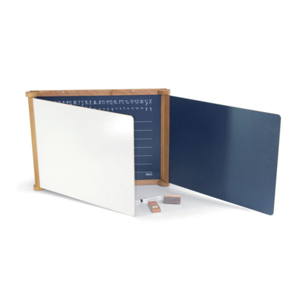 Double-sided Slate Jeujura Wooden Triptych - Image 2