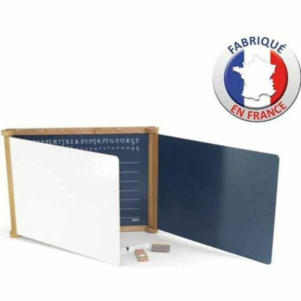 Double-sided Slate Jeujura Wooden Triptych - Image 4