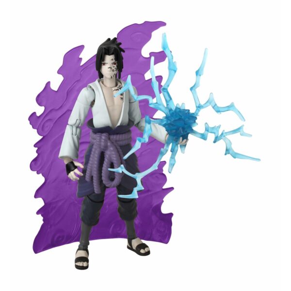 Action Figure Naruto Shippuden Bandai Anime Heroes Beyond: Sasuke Uchiha 17 cm - Image 2