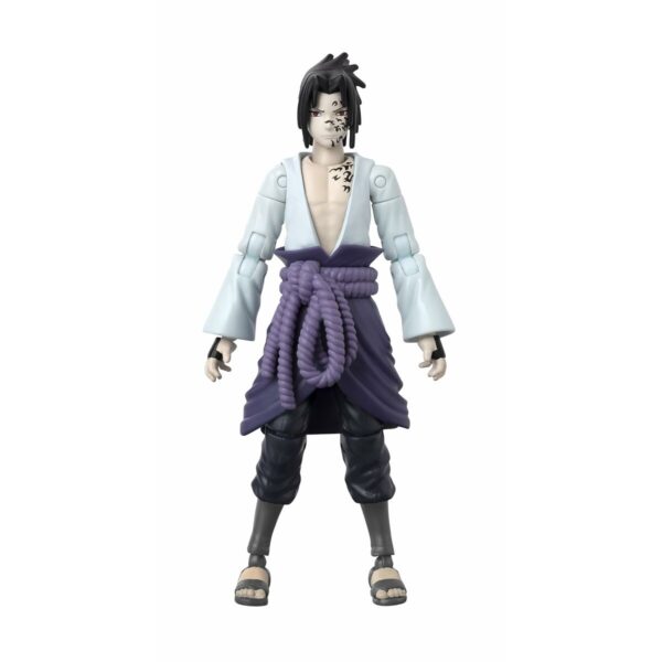 Action Figure Naruto Shippuden Bandai Anime Heroes Beyond: Sasuke Uchiha 17 cm - Image 6