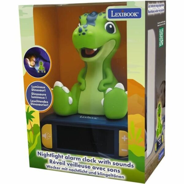 Alarm Clock Lexibook Dinosaur - Image 3
