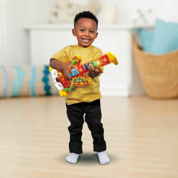 Baby Guitar Vtech Baby Jungle Rock- Guitare Électrique Tigre 1 Piece - Image 2