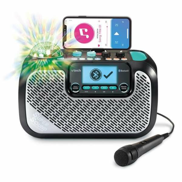 Speaker with Karaoke Microphone Vtech Super Sound - Image 8