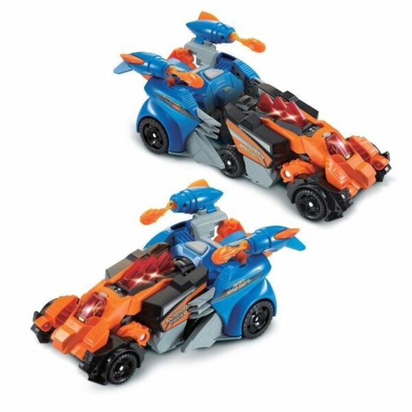 Transformable Super Robot Vtech Switch & Go Dinos Combo: SUPER SPINO-DACTYL 2 IN 1 Dinosaur - Image 4