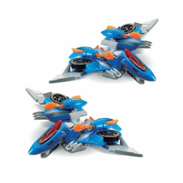 Transformable Super Robot Vtech Switch & Go Dinos Combo: SUPER SPINO-DACTYL 2 IN 1 Dinosaur - Image 3