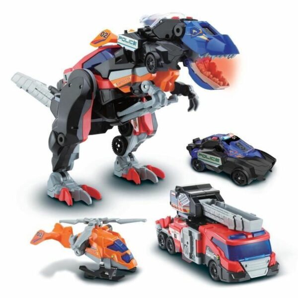 Transformable Super Robot Vtech Switch & Go Dinos Combo: Dinosaur - Image 5