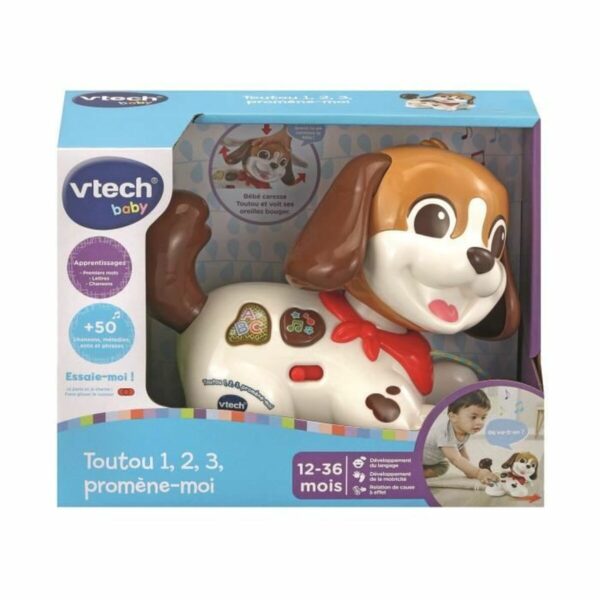 Educational game Vtech Baby Toutou 1,2,3 Promenè -moi (FR) - Image 2