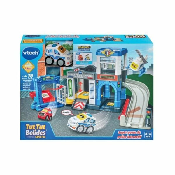 Vehicle Playset Vtech Tut Tut Bolides Police station - Image 3