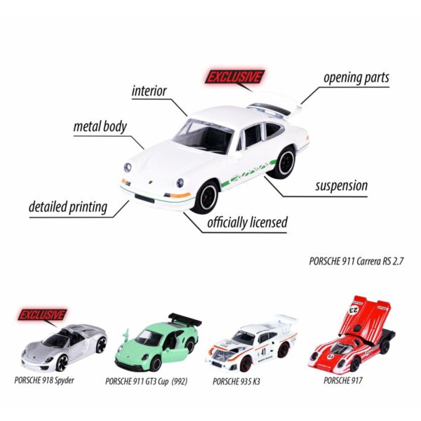 Racing car Majorette Porsche Edition - Image 2