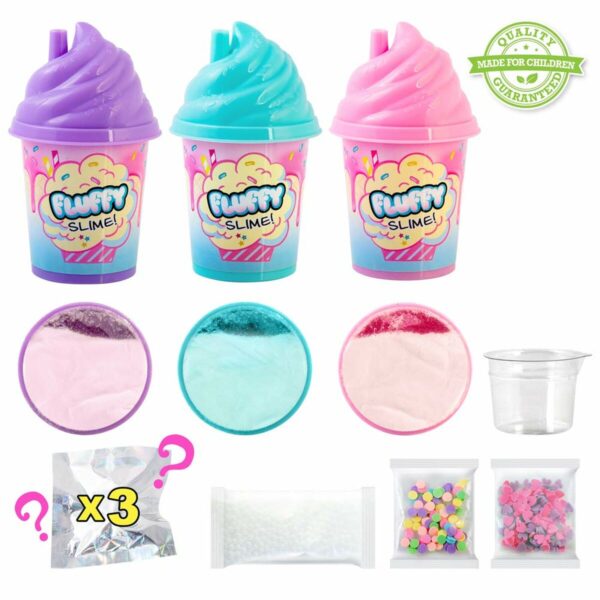Modelling Clay Game Canal Toys Fluffy Slime Kit - Image 3