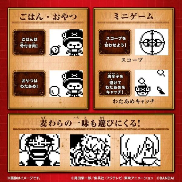 Digital pet Tamagotchi Nano: One Piece - Chopper Edition - Image 5