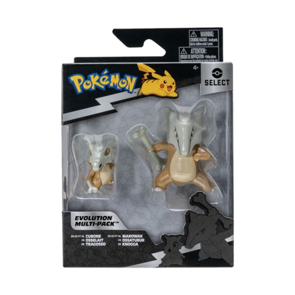 Action Figure Pokémon Evolution Pack - Cubone & Marowak - Image 4