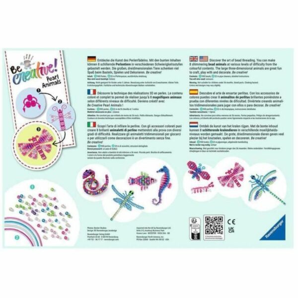 Craft Game Ravensburger Be creative! Pearls Animals - Image 4