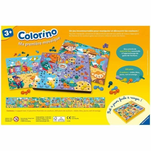 Board game Ravensburger Colorino My first mosaic (FR) (French) - Image 4