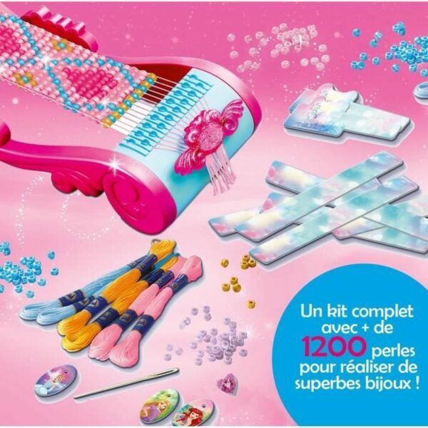Bracelet and Necklace Making Kit Ravensburger Disney Princesses loom Fashion creation Plastic - Image 3