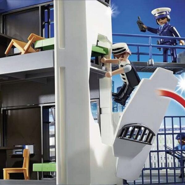 Playset City Action Police Station with Prison Playmobil 6919 - Image 3