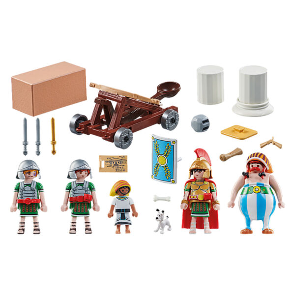 Playset Playmobil Astérix: Numerobis and the Battle of the Palace 71268 56 Pieces - Image 3