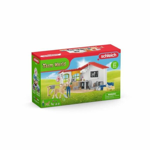 Playset Schleich Veterinarian practice with pets - Image 2