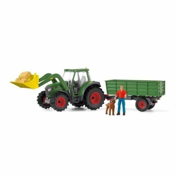 Jointed Figure Schleich Tracteur avec remorque - Image 2