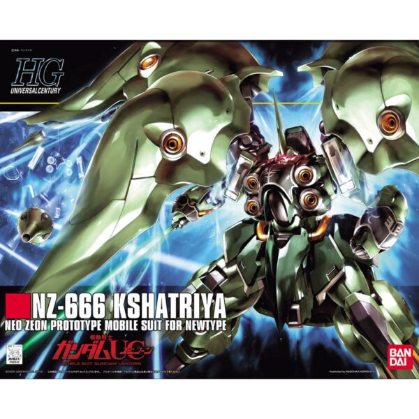Action Figure Bandai HGUC Kshatriya Hguc Kshatriya 1 Piece - Image 6