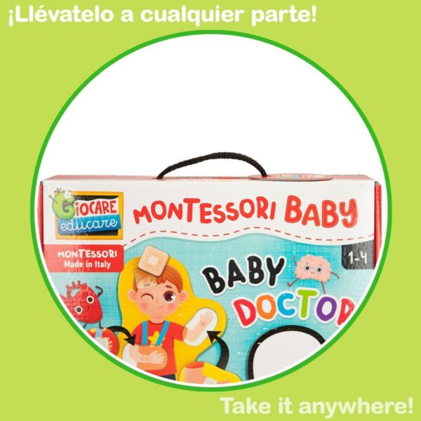Educational Game Lisciani Baby Doctor 22,5 x 0,5 x 47,5 cm (6 Units) - Image 5