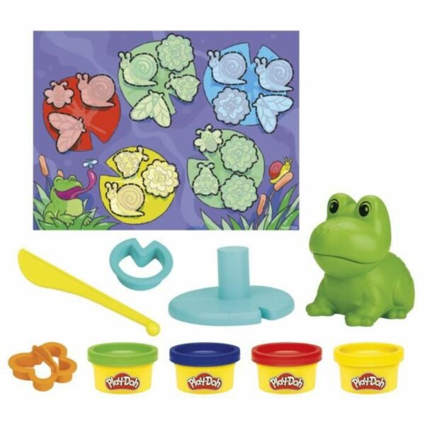 Modelling Clay Game Play-Doh Kikker en Kleuren Starters Set - Image 2