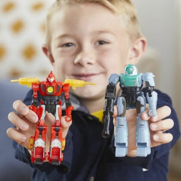 Jointed Figure Hasbro Transformers EarthSpark Cyber-Combiner - Image 4