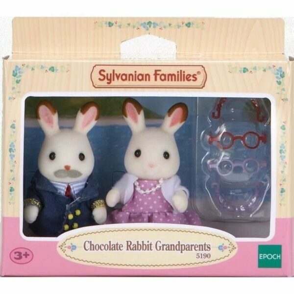 Action Figure Sylvanian Families 5190 Grandparents Rabbit Chocolate - Image 3