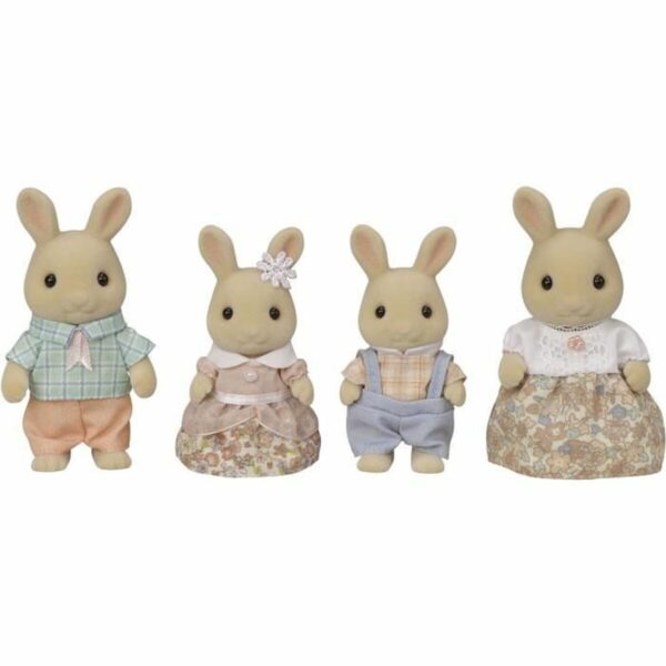 Figure Sylvanian Families 5706 Rabbit Family 4 Pieces - Image 2