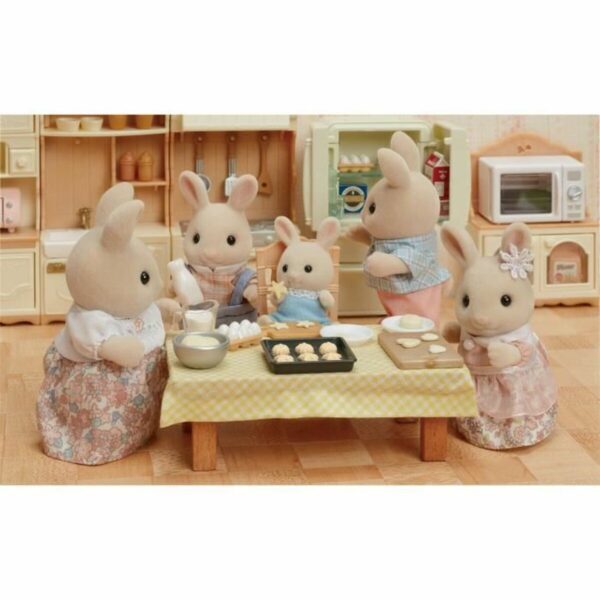 Figure Sylvanian Families 5706 Rabbit Family 4 Pieces - Image 3