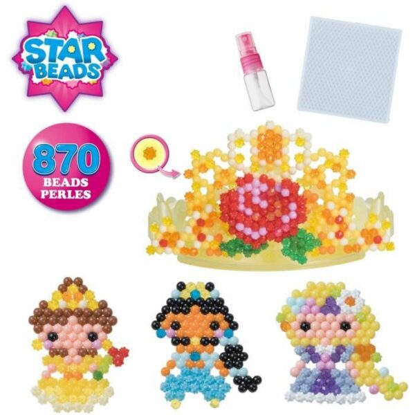 Glass beads Aquabeads The Disney Princess Tiara 870 Pieces - Image 3