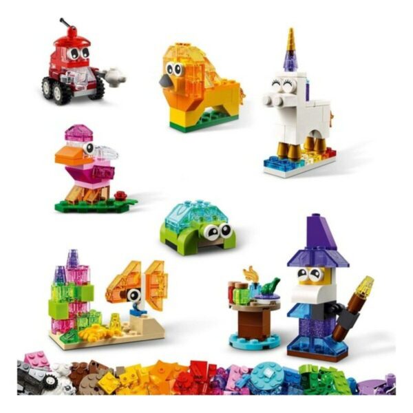 Playset Classic Transparent Bricks Lego 11013 - Image 2