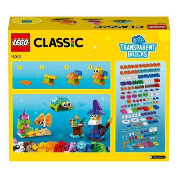Playset Classic Transparent Bricks Lego 11013 - Image 8