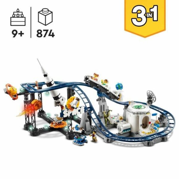 Playset Lego Creator 31142 Space Rollercoaster 874 Pieces - Image 2
