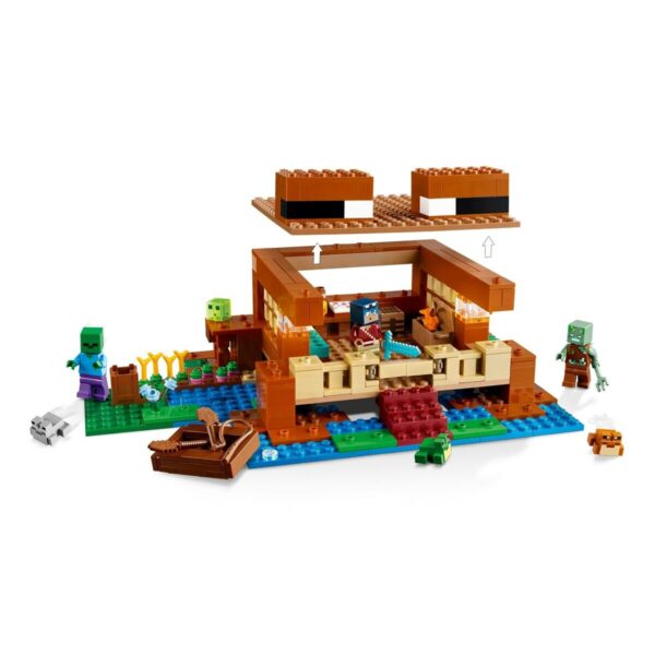 Playset Lego 21256 Minecraft The Frog House - Image 4