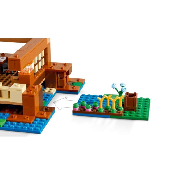 Playset Lego 21256 Minecraft The Frog House - Image 7