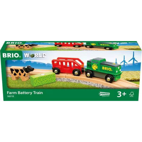 Train Brio Farm battery train - Image 4