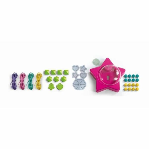 Bracelet Making Kit Clementoni Friendship bracelet creation box Plastic - Image 5