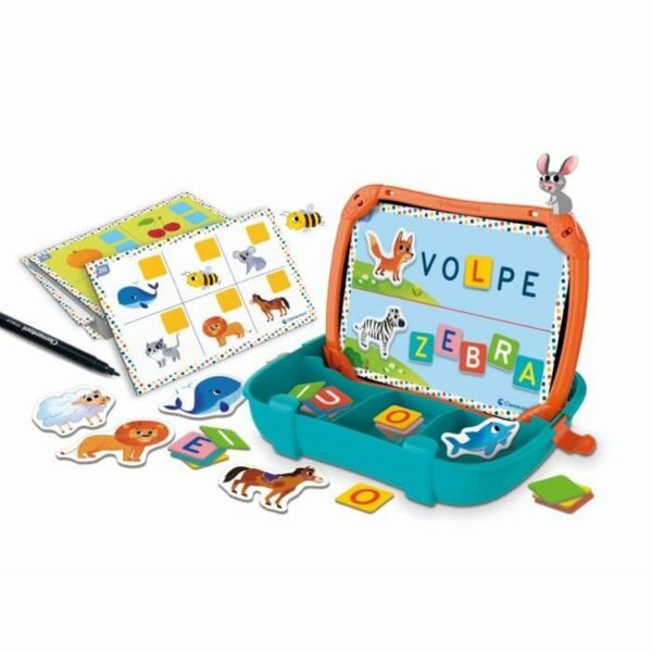 Board game Clementoni Magnetic Letters & Animals Case (FR) - Image 2